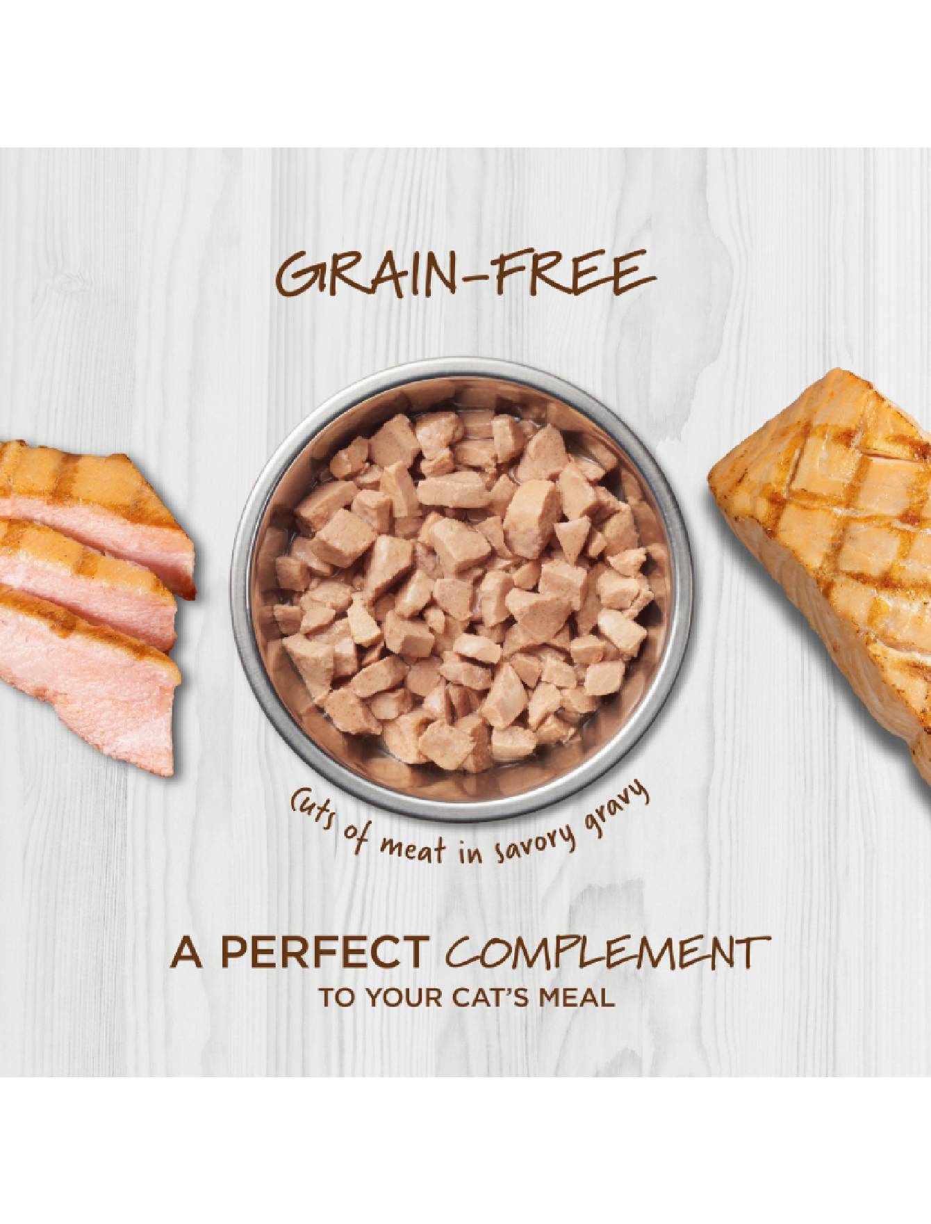Instinct Healthy Cravings Cat 3oz Grain Free Real Salmon Wet Cat Food Topper image 3