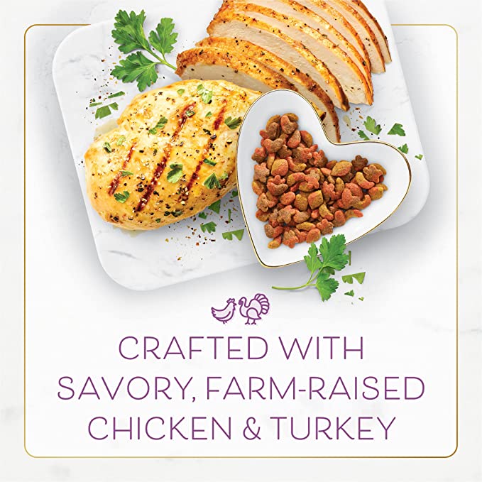 Fancy Feast Cat 1.36kg Gourmet Gold Chicken & Turkey Dry Cat Food image 5
