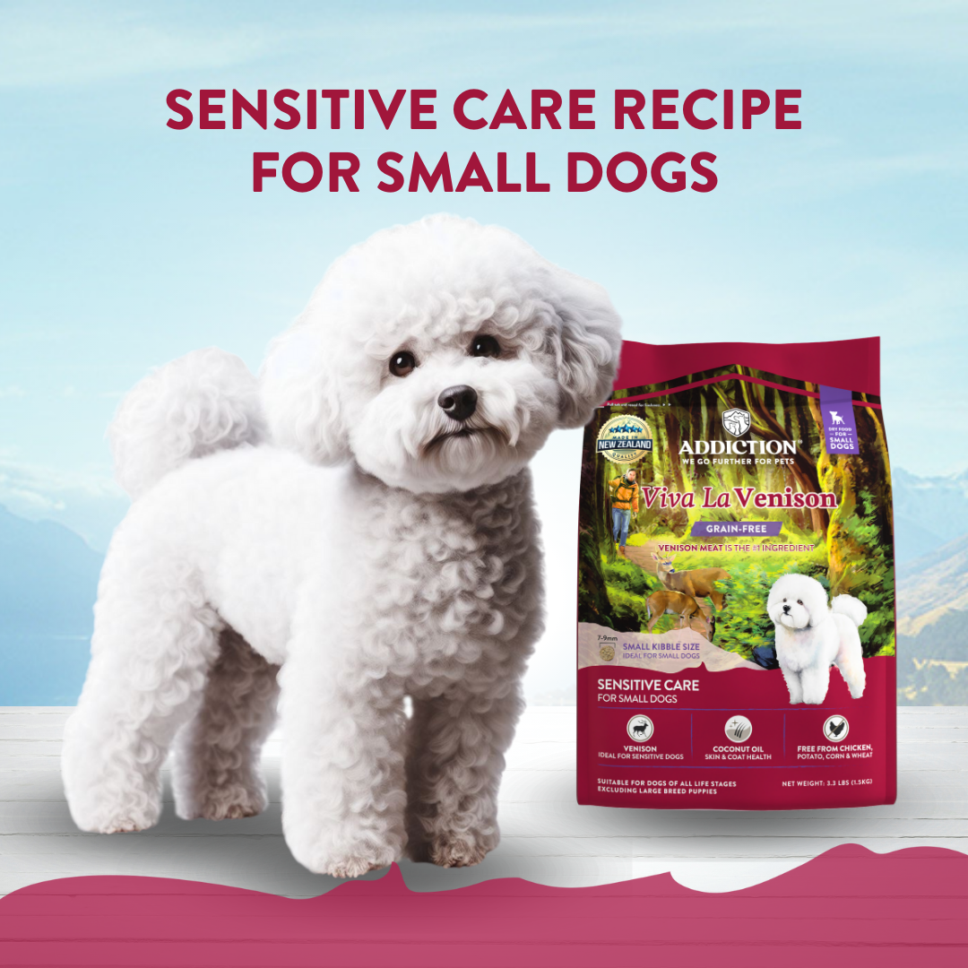 Addiction Dog 1.5kg Small Breed Viva La Venison Dry Dog Food image 2