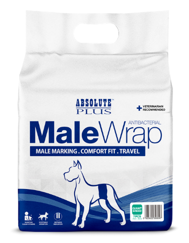 Absolute Plus Comfort Fit Antibacterial Disposable Male Wraps Toy: 12 PCS image 5