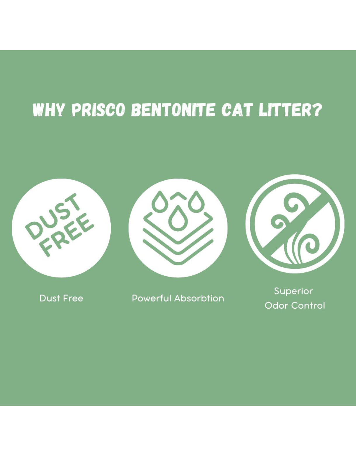 Prisco Bentonite Cat Litter 10L Apple image 3