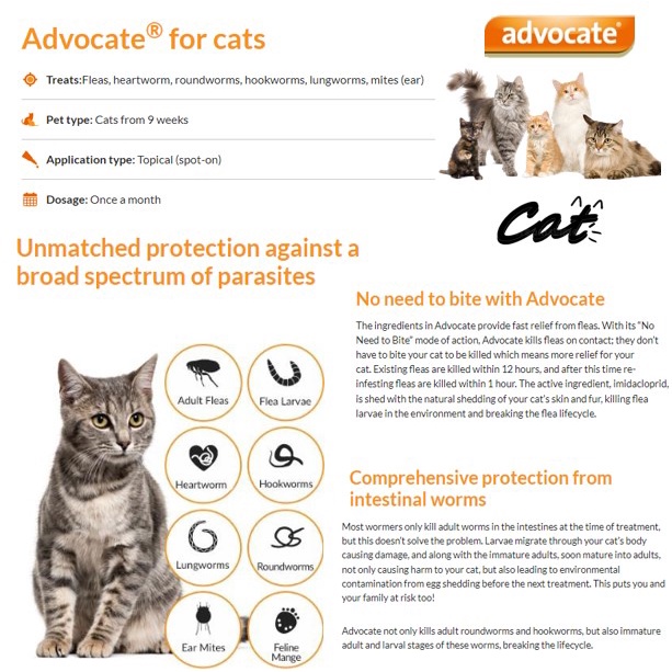 Elanco Advocate Dog 3x0.4ml Spot-on Solution for Small Dogs (Up to 4kg) image 2