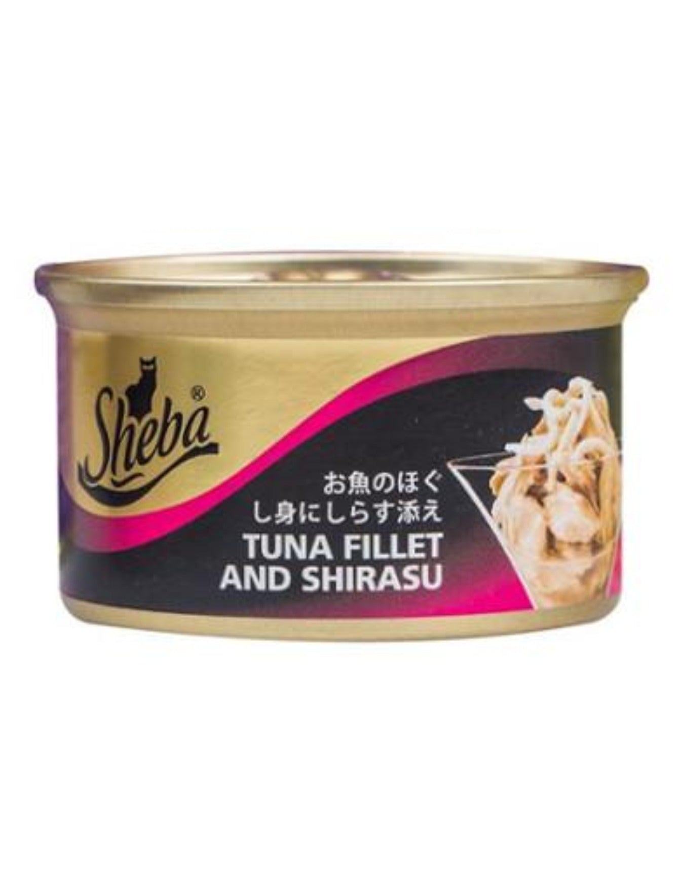 Sheba Tuna Fillet and Shirasu Cat Wet Food 85g  image 2