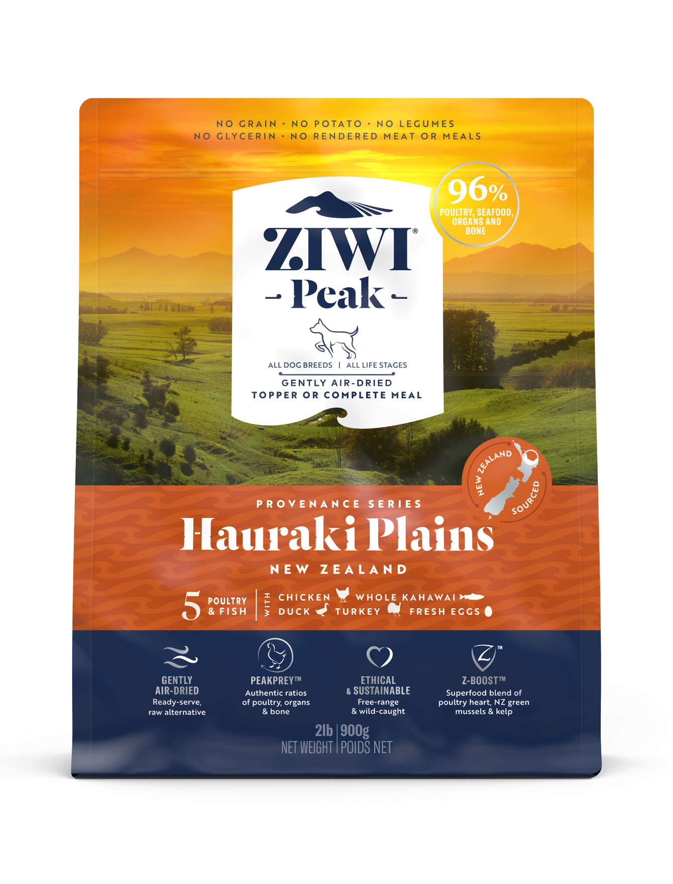 Ziwipeak Dog 1.8kg Provenance Hauraki Plains Air Dried Dog Food image 3