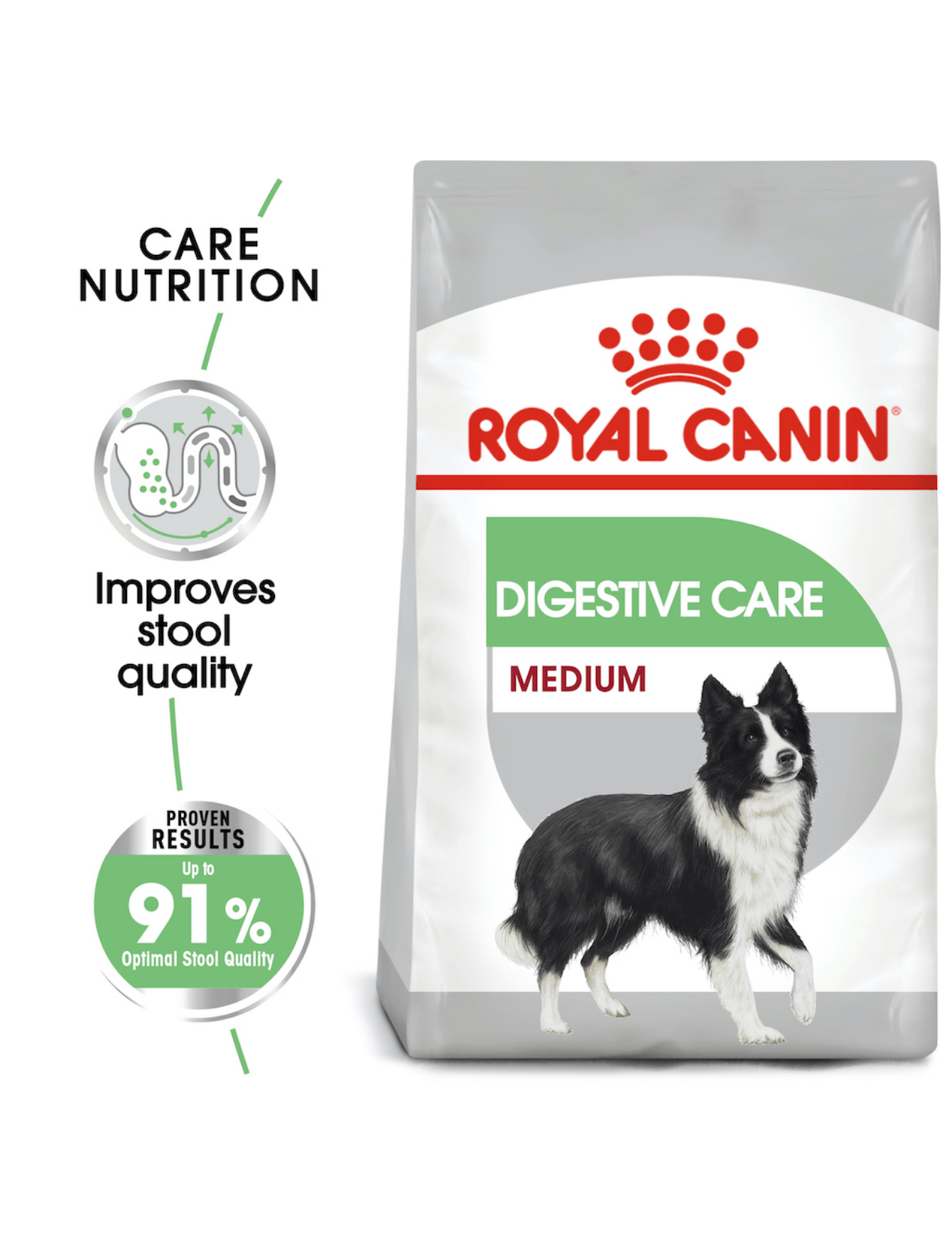 Royal Canin Dog 3kg Medium Digestive Care Dry Dog Food image 2