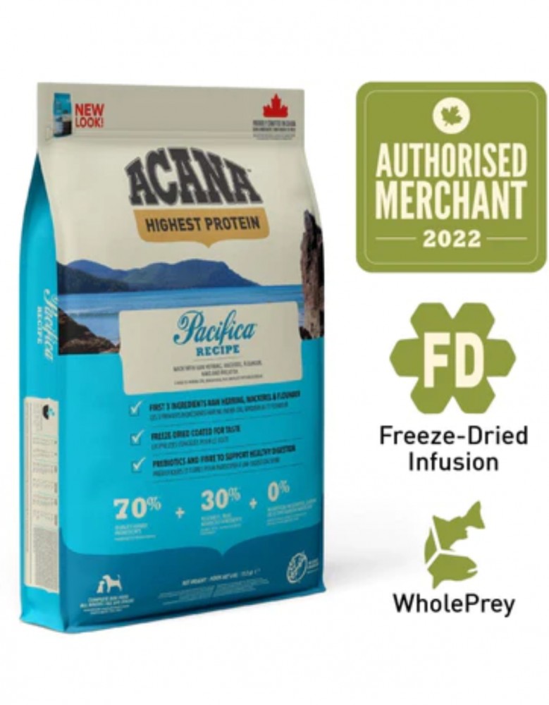 Acana Dog Regionals Freeze-Dried Infused 2kg Pacifica Dry dog Food (EXP: 09 Jan 2027) image 4