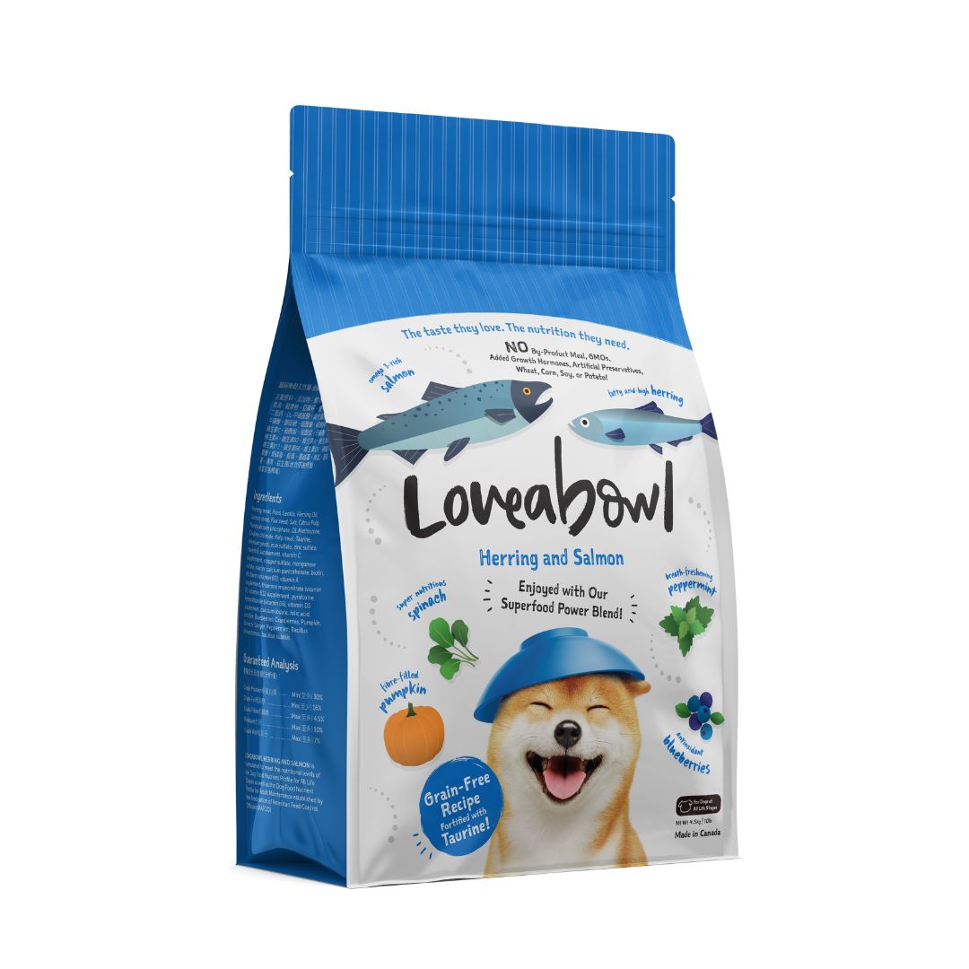 Loveabowl Dog Herring and Salmon Dry Dog Food image 4