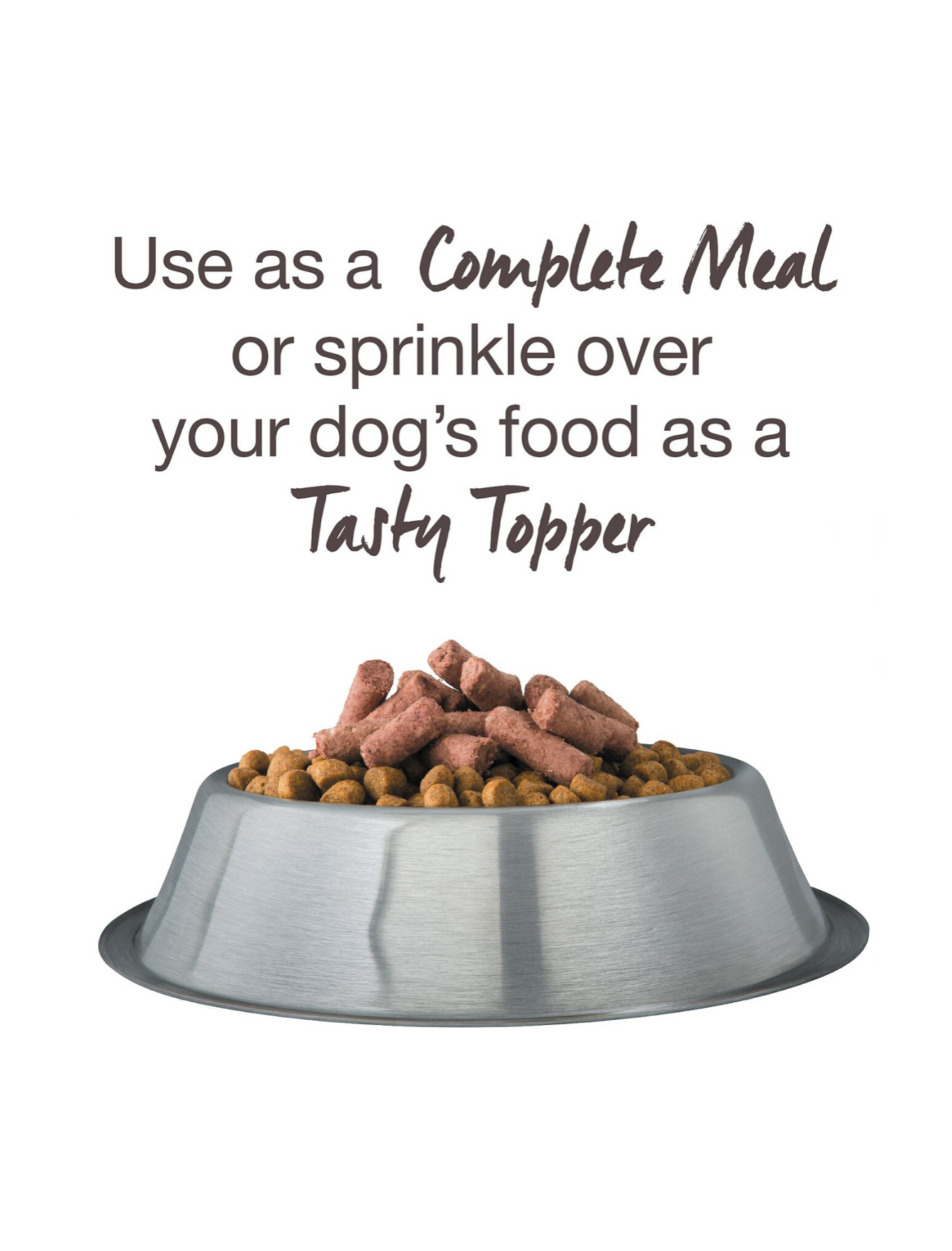 K9 Natural Dog Freeze Dried 100g Beef Feast Toppers Dry Dog Food image 3