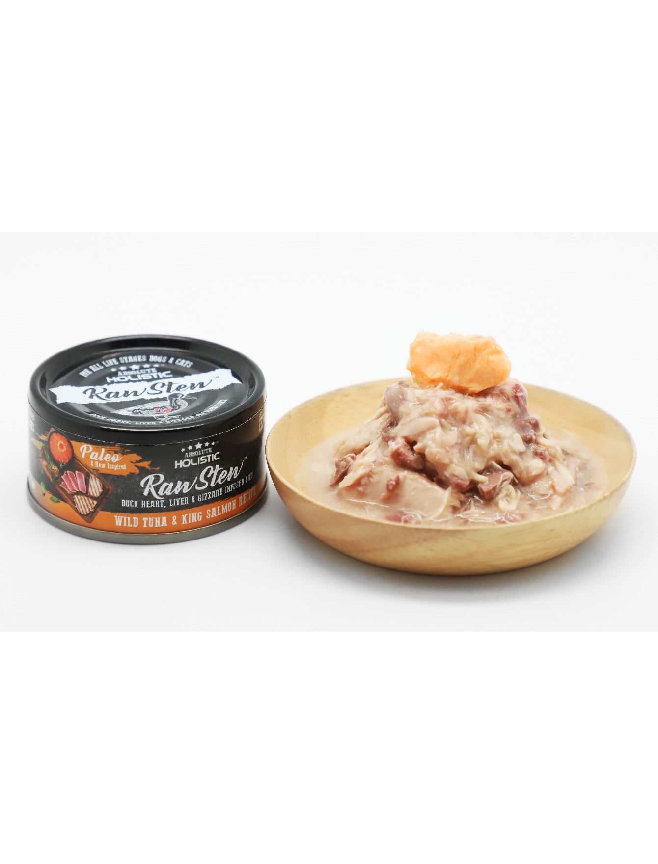 Absolute Holistic Rawstew 80g Wild Tuna & King Salmon Wet Food For Cats And Dogs image 3