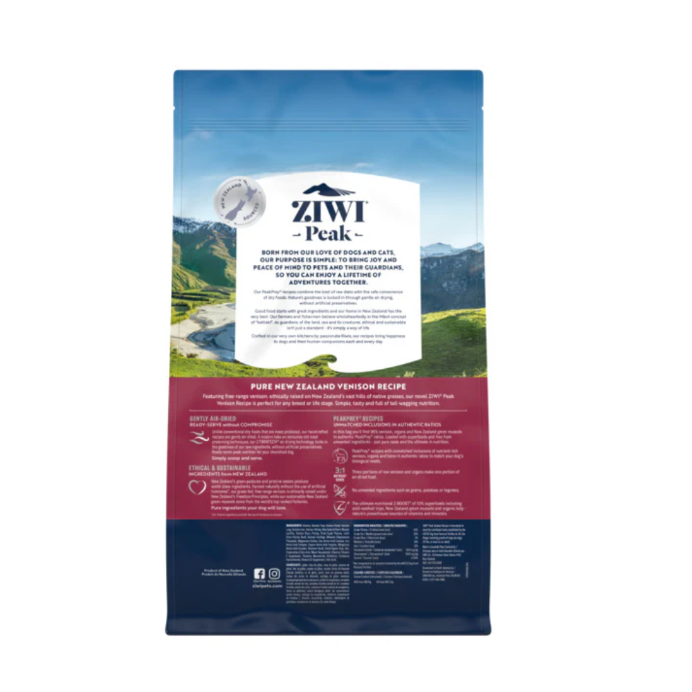Ziwipeak Cat Original Series 400g Venison Air Dried Dry Cat Food image 2