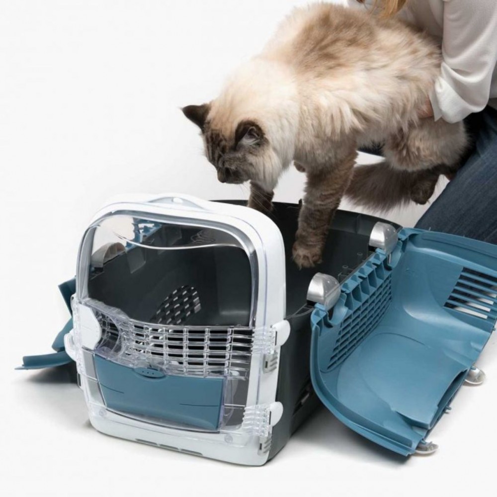 Catit Cabrio Carrier Blue Grey image 3