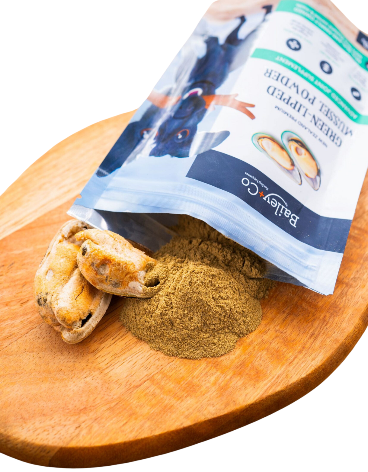 Bailey+Co Dog 150g Advanced Joint Supplement Green Lipped Mussel Powder for Dogs image 3