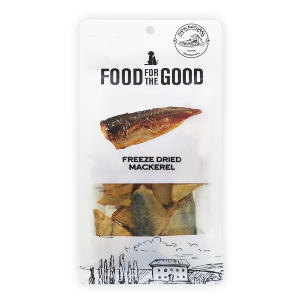 Food For The Good Freeze Dried 70g Mackerel Dog & Cat Treats image 2