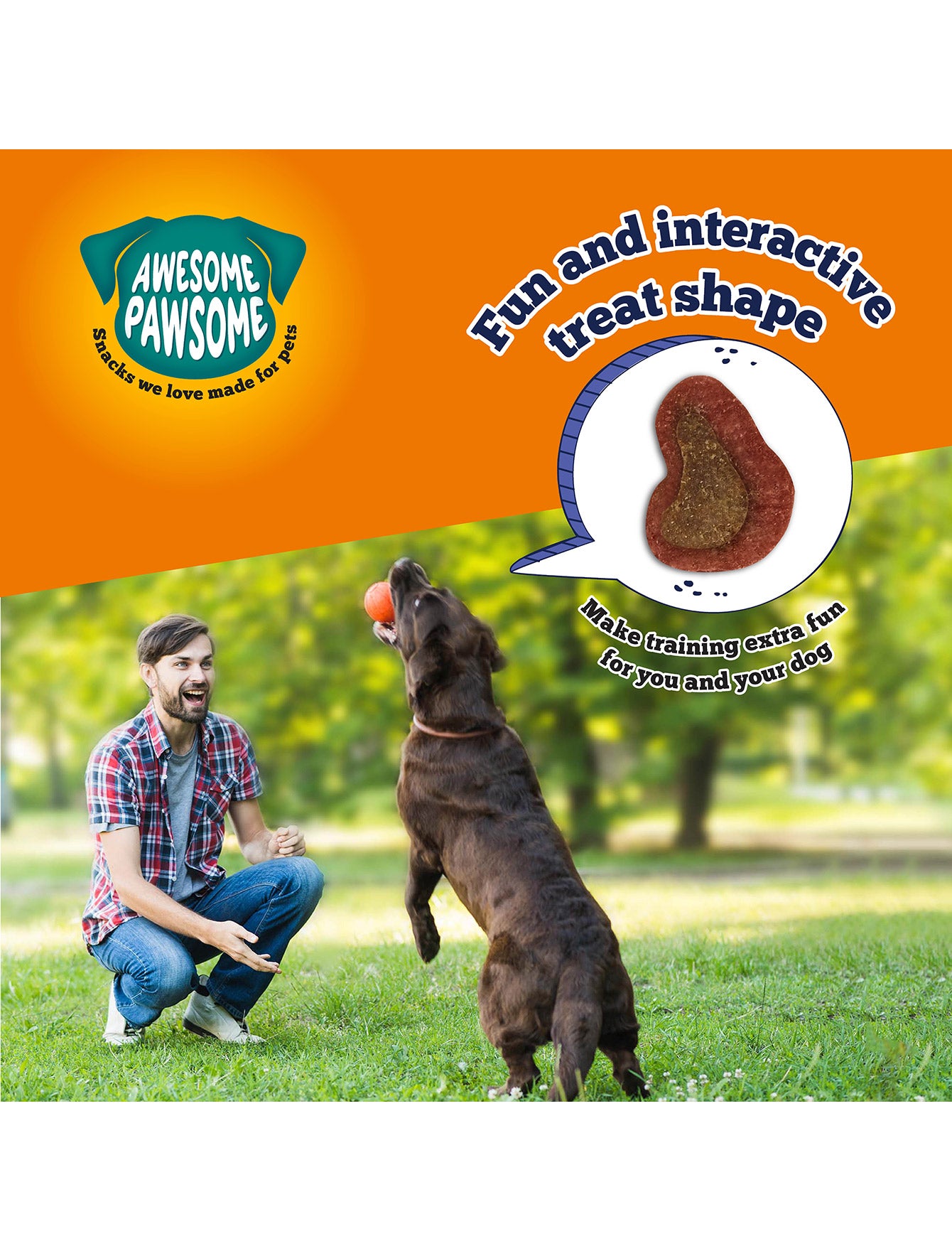 Awesome Pawsome 85g Grain Free Beefy Bites Dog Treat image 5