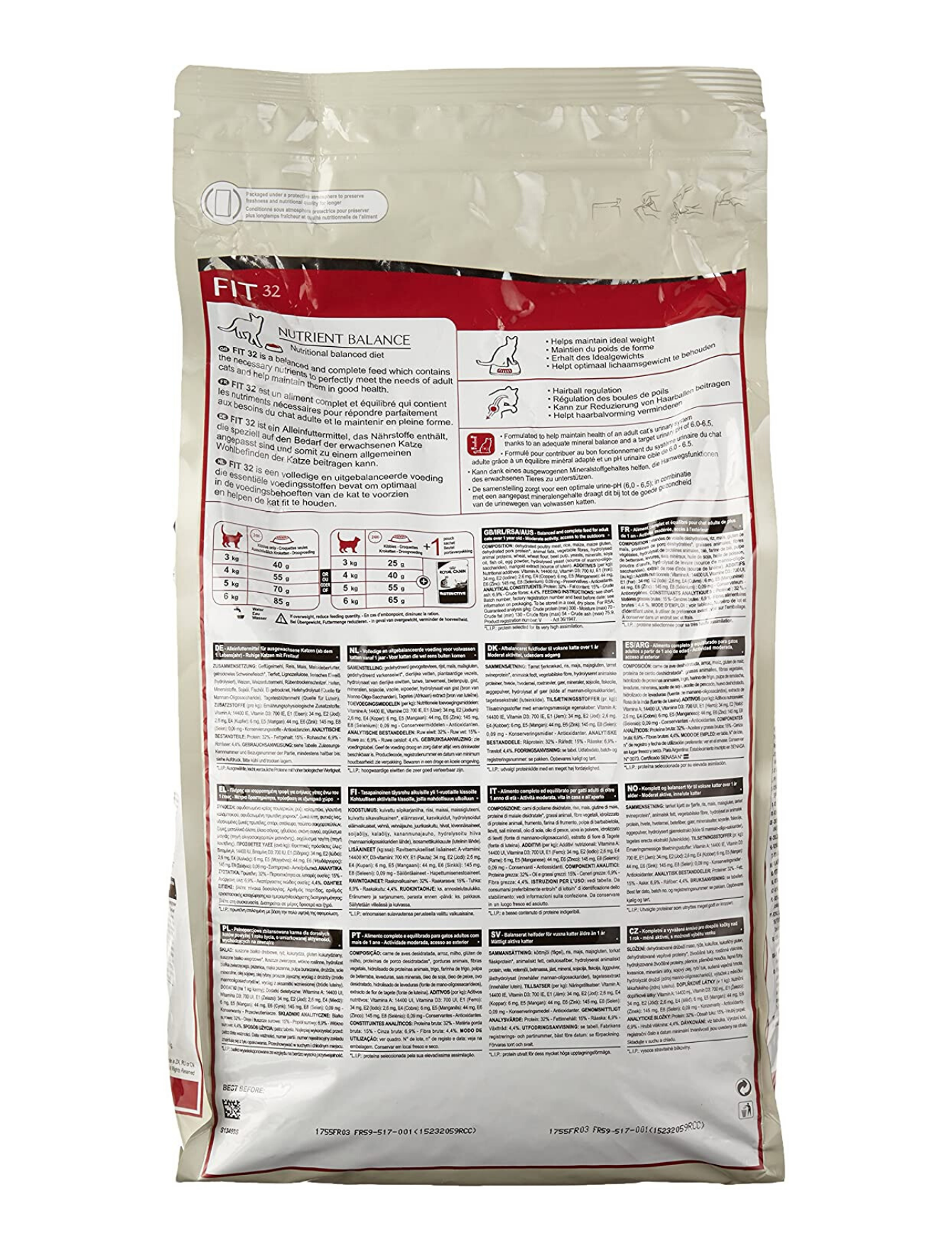 Royal Canin Cat 4kg Fit 32 Dry Cat Food image 2