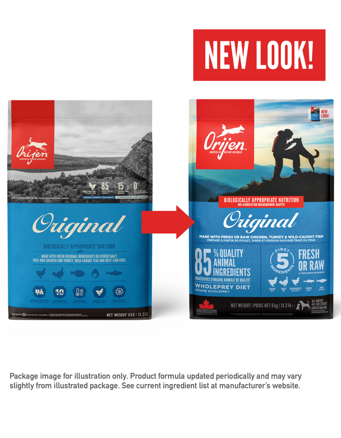 Orijen Dog 6kg Original Dry Dog Food image 6