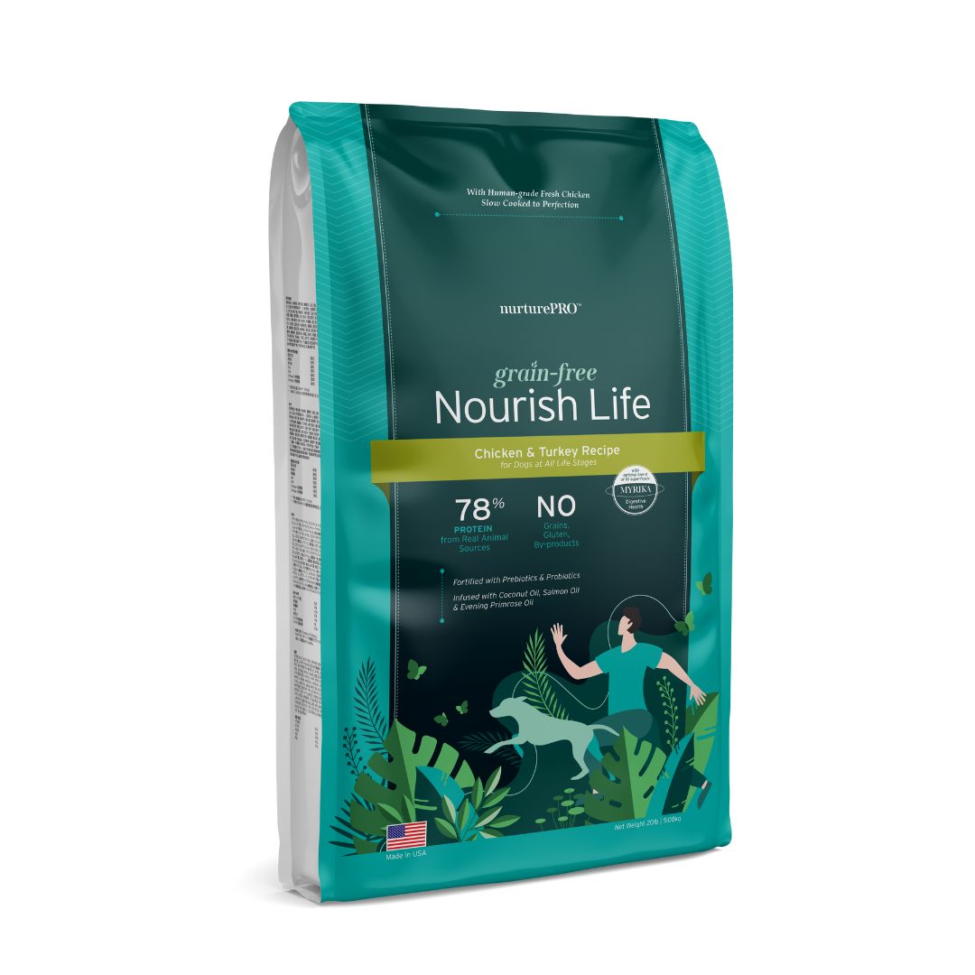 Nurture Pro Dog Nourish Life Grain Free Chicken & Turkey Dry Dog Food image 5