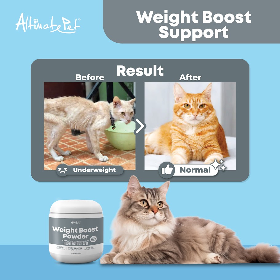 Altimate Pet Weight Boost Powder Supplement For Cats Over 80 Servings (200g) image 3