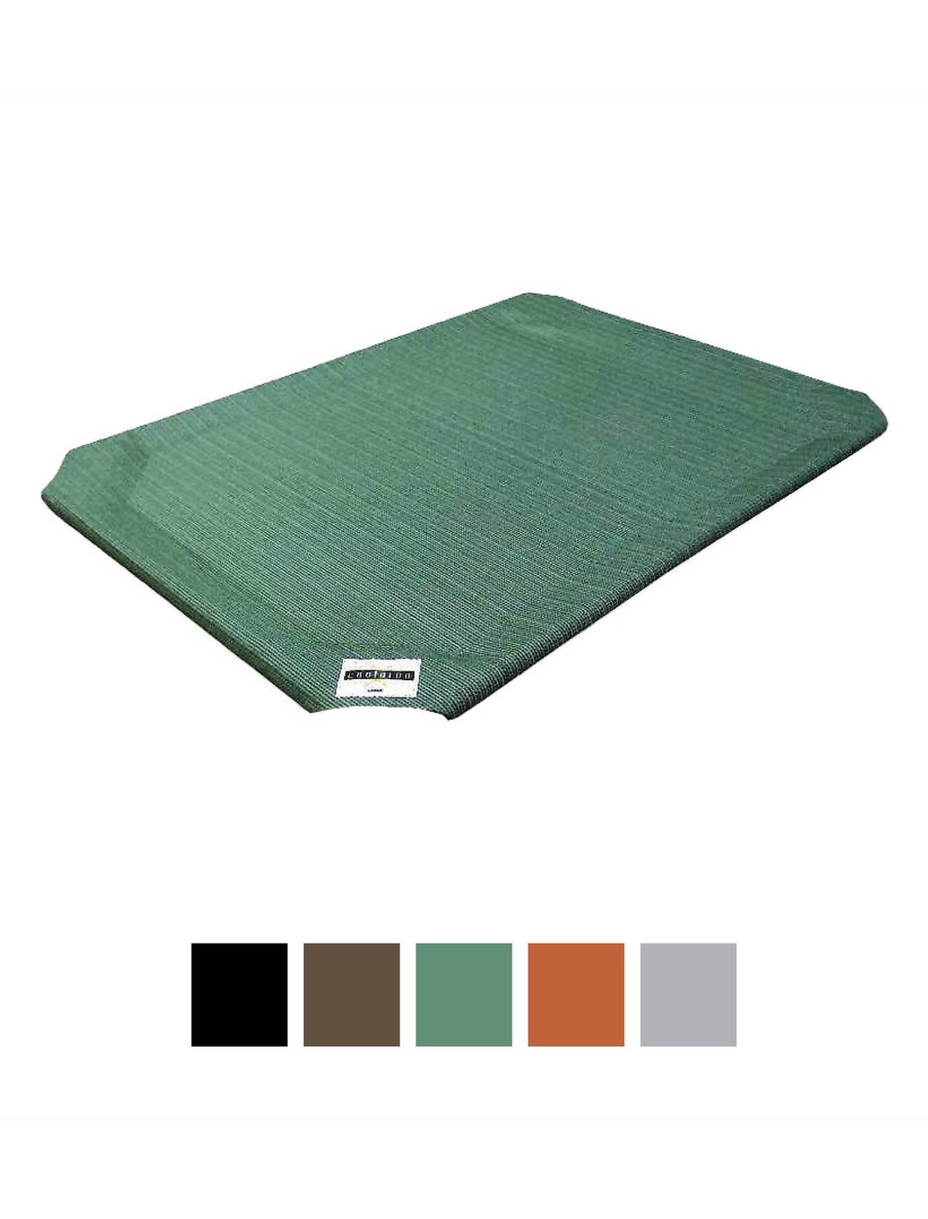 Coolaroo Elevated Dog Bed Replacement Covers Large / Charcoal Black image 6