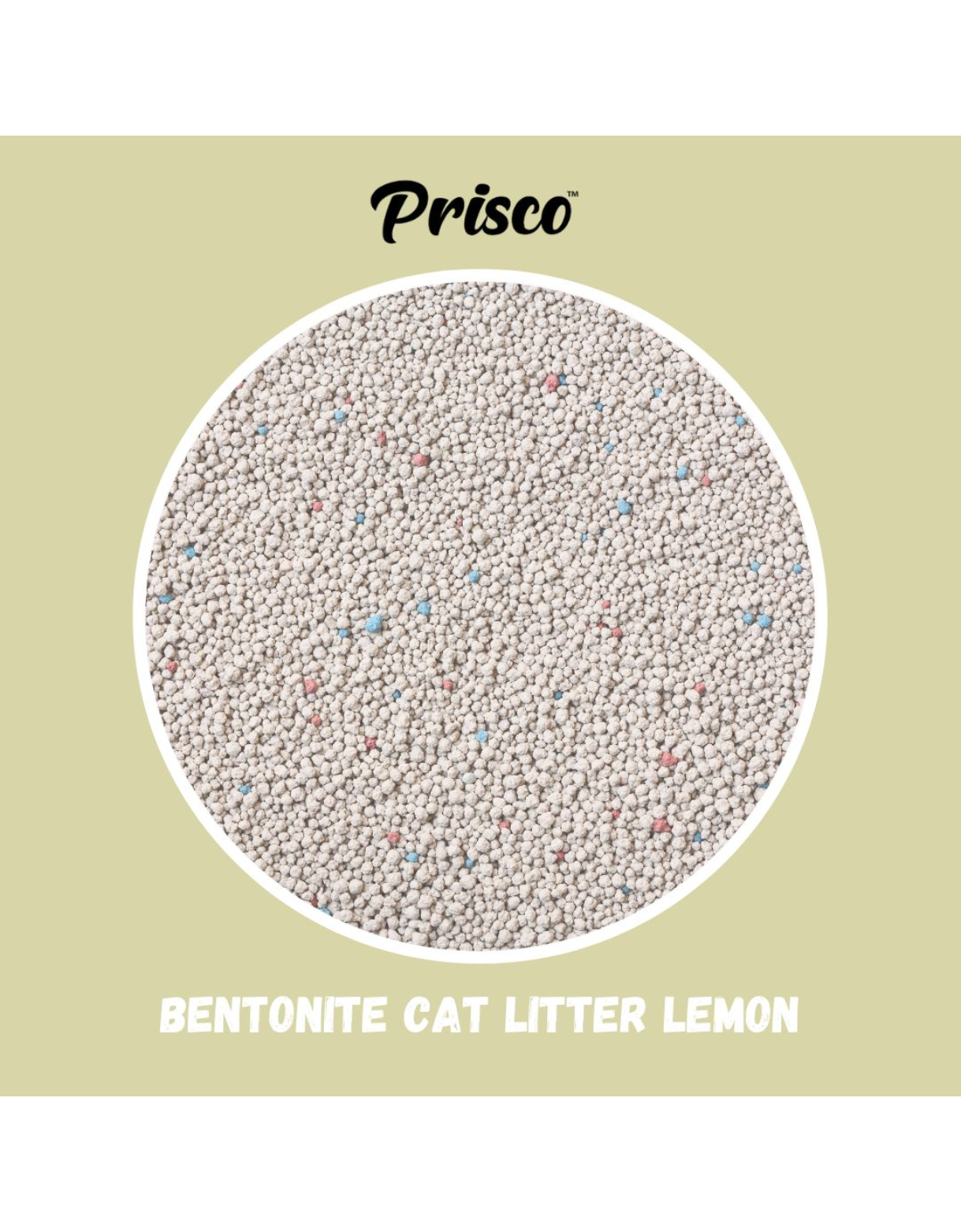 Prisco Bentonite Cat Litter 10L Lemon image 2