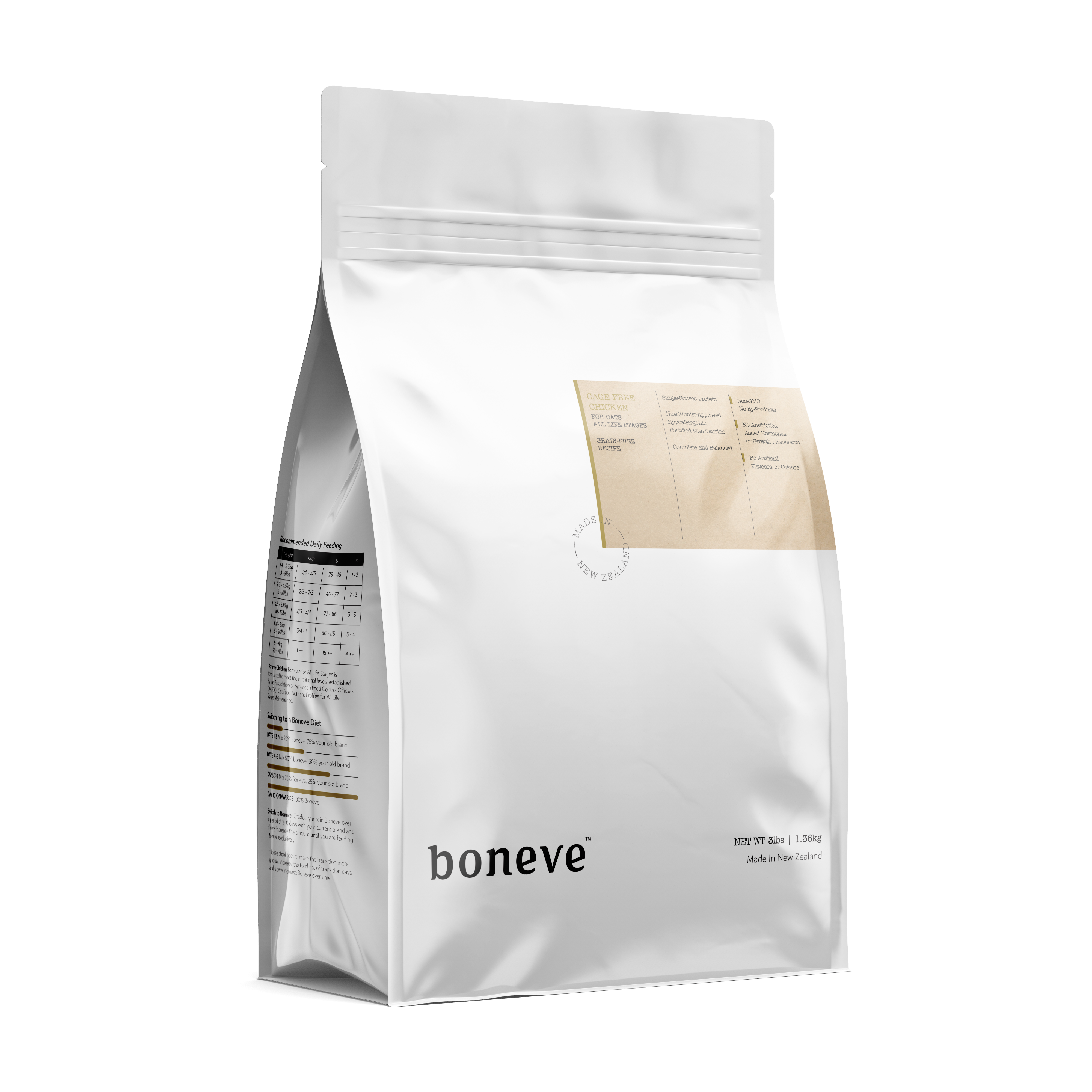 Boneve Earthmade Cat Cage Free Chicken Grain Free Dry Cat Food image 3