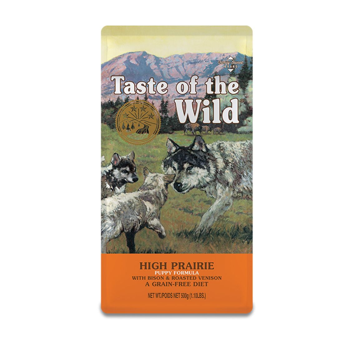 Taste of the Wild Dog High Prairie Recipe with Roasted Bison & Roasted Venison Puppy Dry Dog Food image 2