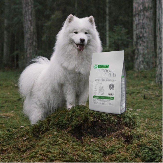 Nature's Protection Dog 1.5kg Superior Care White Dogs Insect Small Breed Dry Dog Food image 2