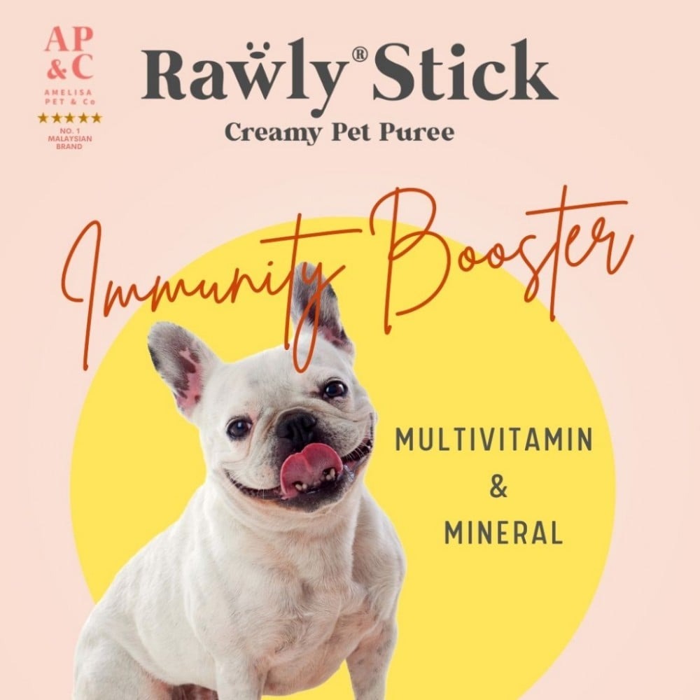 Amelisa Rawly Stick 16gx25Stick Cod Fish & Fish Roe Dog & Cat Lick image 4