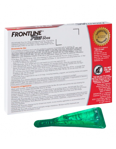 Frontline Plus Dog Spot On Extra Large 4.02mlx6 Pipette image 2