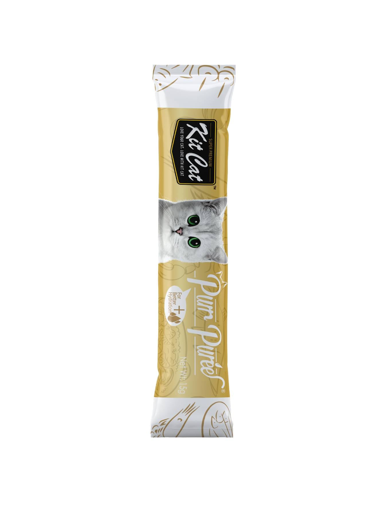 Kit Cat 5x15g Purr Puree Tuna & Scallop Cat Treat image 6
