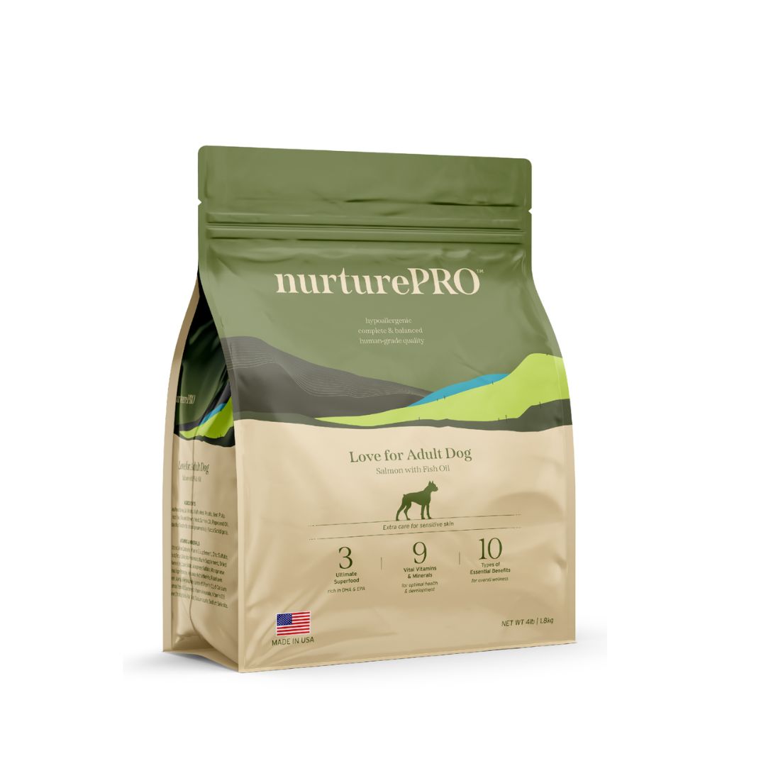 Nurture Pro Love For Dog Salmon with Fish Oil For Adult Dogs Dry Dog Food image 2