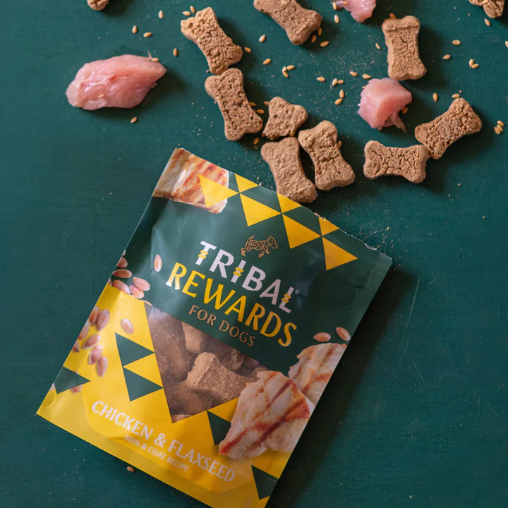 Tribal Rewards Chicken & Flaxseed 125g Dog Treats  image 2