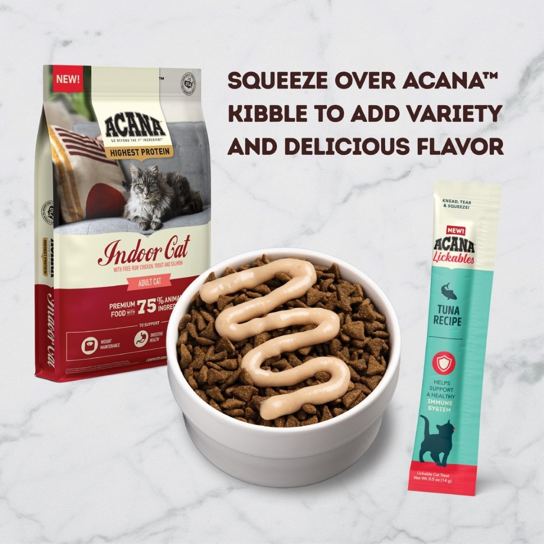 Acana Cat 14gx5 Lickables Tuna Cat Treat image 4