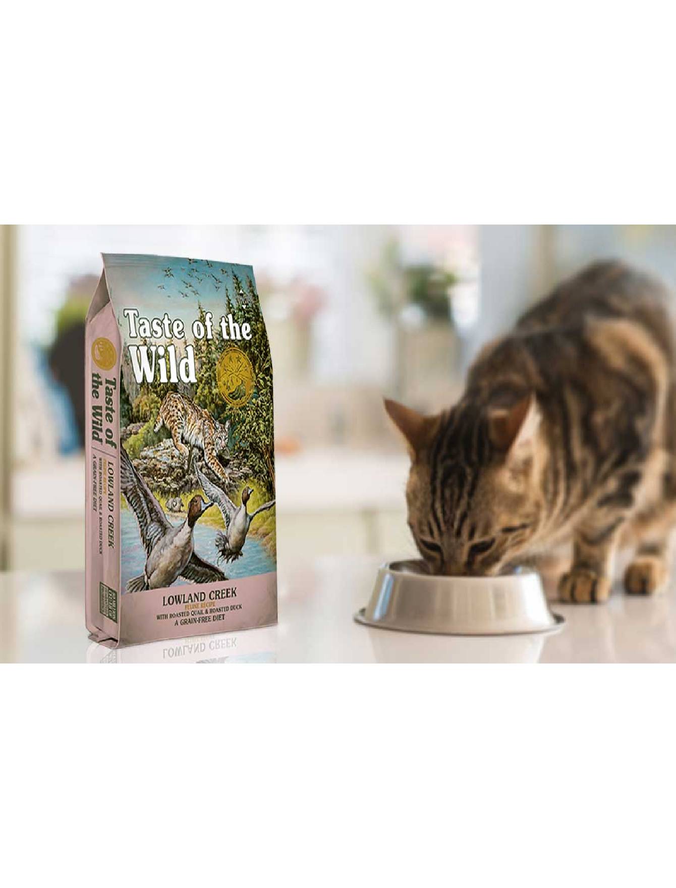 Taste of the Wild Cat 2kg Lowland Creek Roasted Quail & Roasted Duck Dry Cat Food (EXP: 25 Sep 2026) image 5