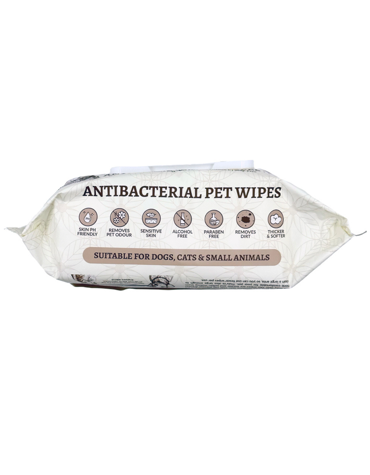 Care for the Good Antibacterial Pet Wipes Floral image 2
