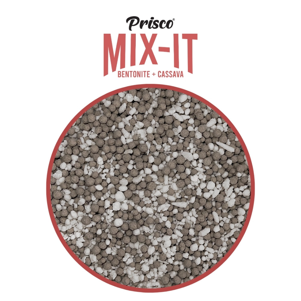 Prisco Mix-it 7L Bentonite + Cassava Cat Litter image 4