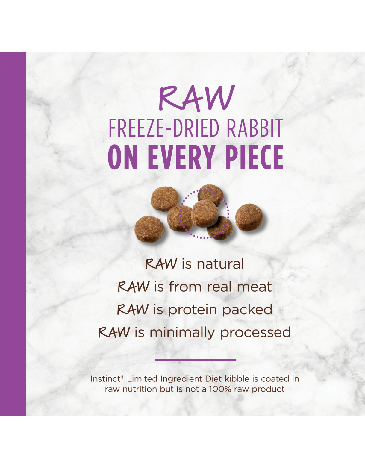 Instinct Limited Ingredient Diet Cat 4.5lb Grain Free Recipe with Real Rabbit Dry Cat Food (EXP: 13 Apr 2027) image 3