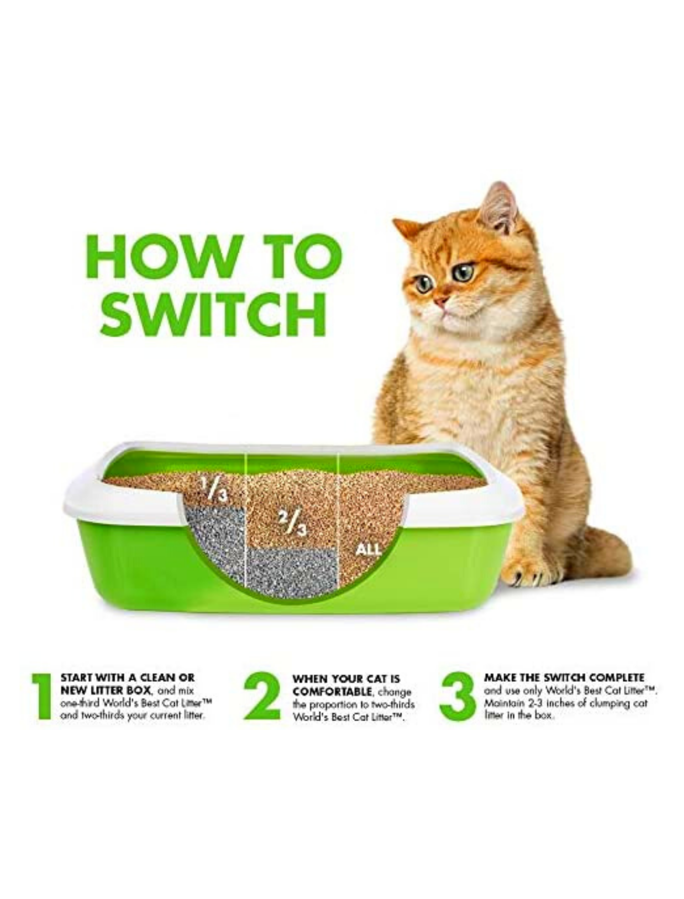 WORLD'S BEST CAT LITTER 14lb/6.35kg Multiple Cat Formula Lavender Scented Cat Litter image 5