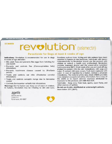 Revolution Selamactic Topical Solution for 20-40kg Dog 3 Single Dose Tubes (EXP: 30 Sep 2027) image 2