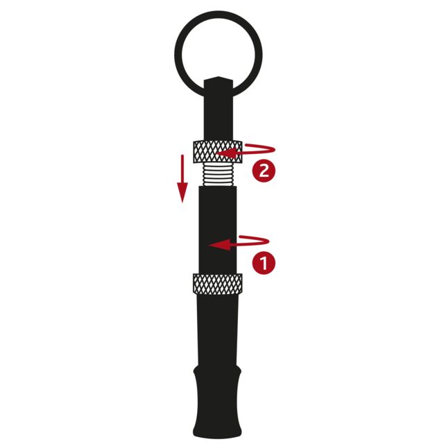 Trixie High Frequency Silver Training Whistle for Dogs 5cm image 5