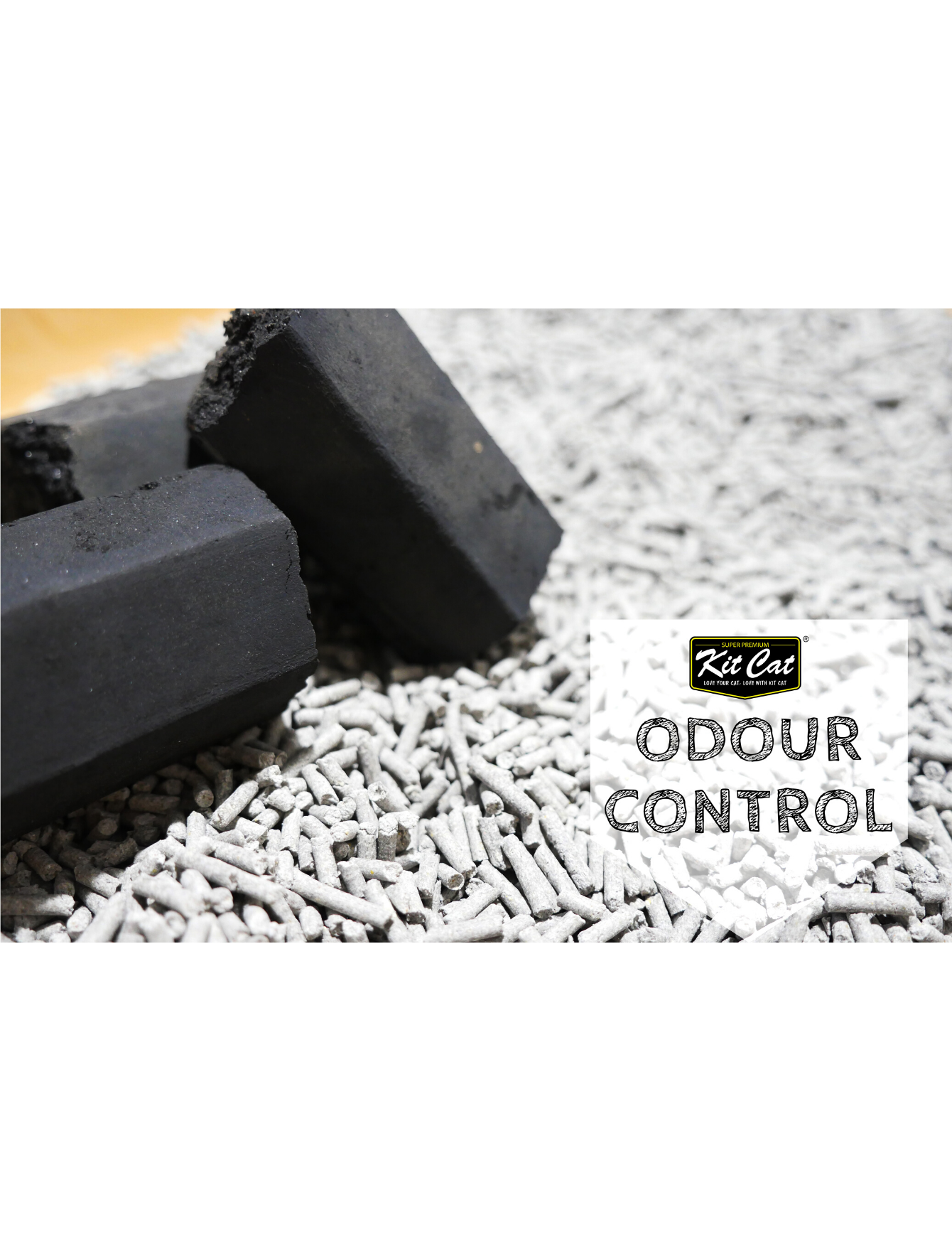 Kit Cat 7L Soya Clump Charcoal Cat Litter image 3