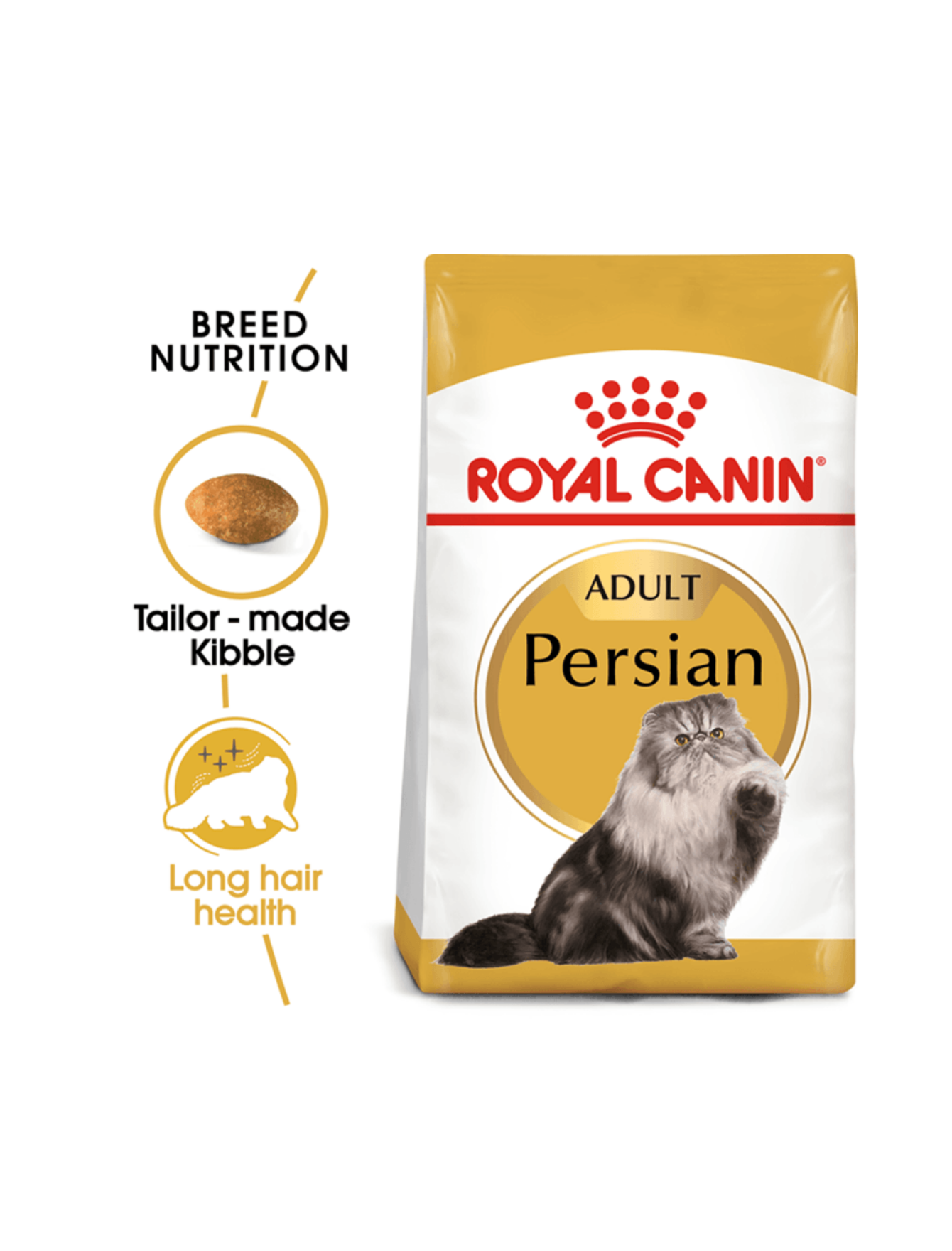 Royal Canin Cat 4kg Adult Persian Dry Cat Food image 2