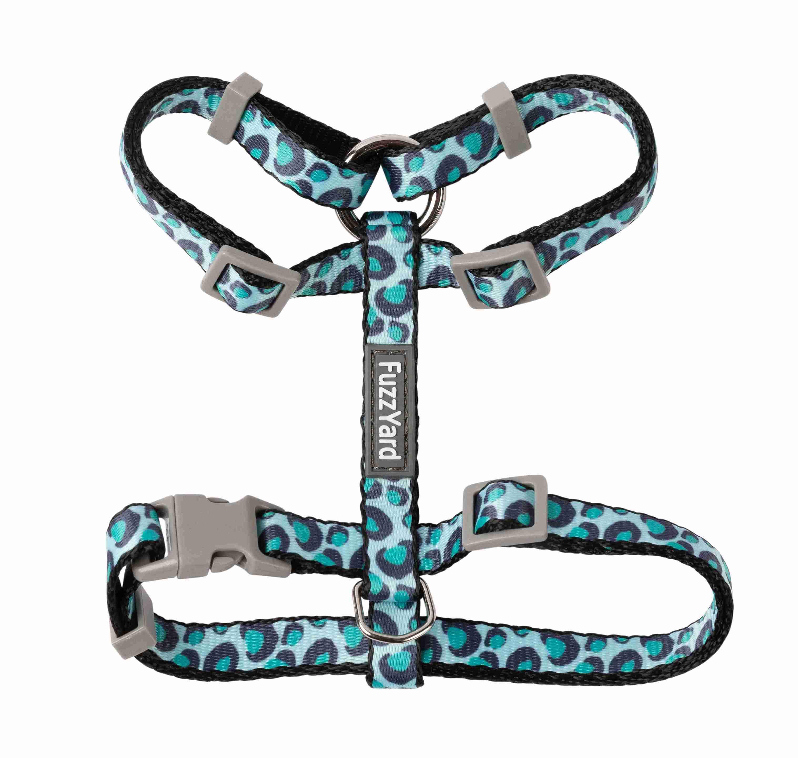FuzzYard Cat Walking Set - Wild One (Aqua) image 2