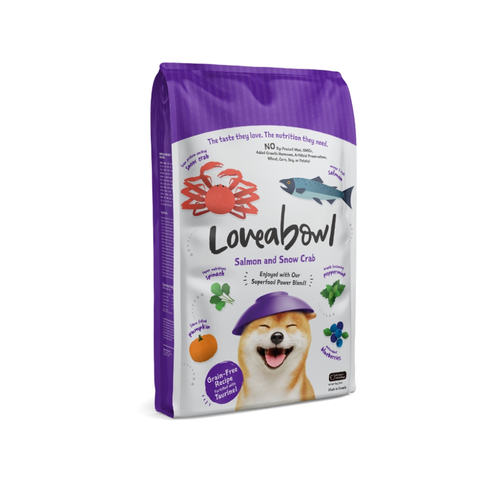 Loveabowl Dog Salmon with Snow Crab Dry Dog Food image 5