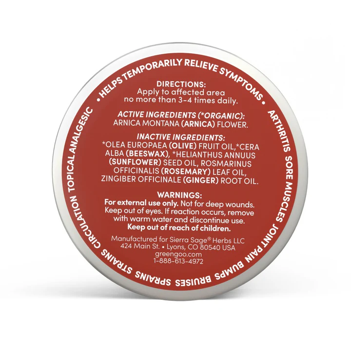 Green Goo Animal Pain Relief Balm For Dogs And Cats 51.7g image 2