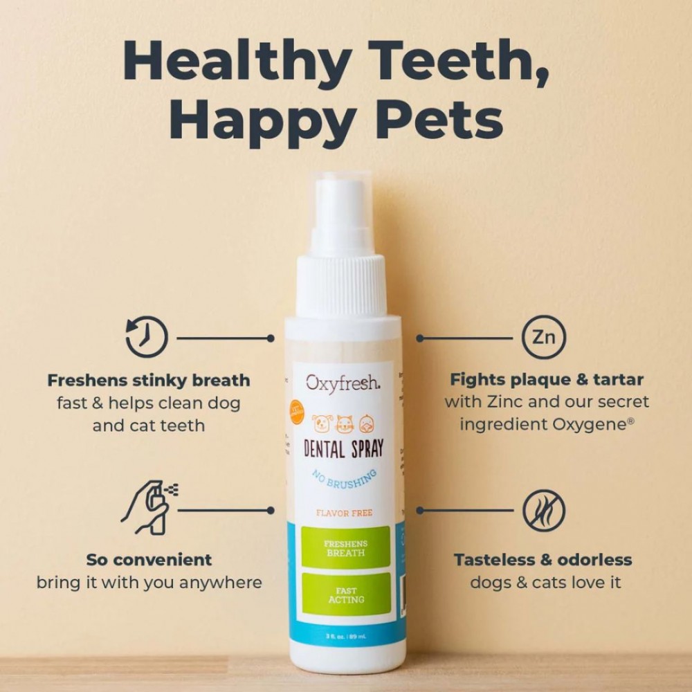 Oxyfresh 89ml (3oz) Pet Dental Spray image 2