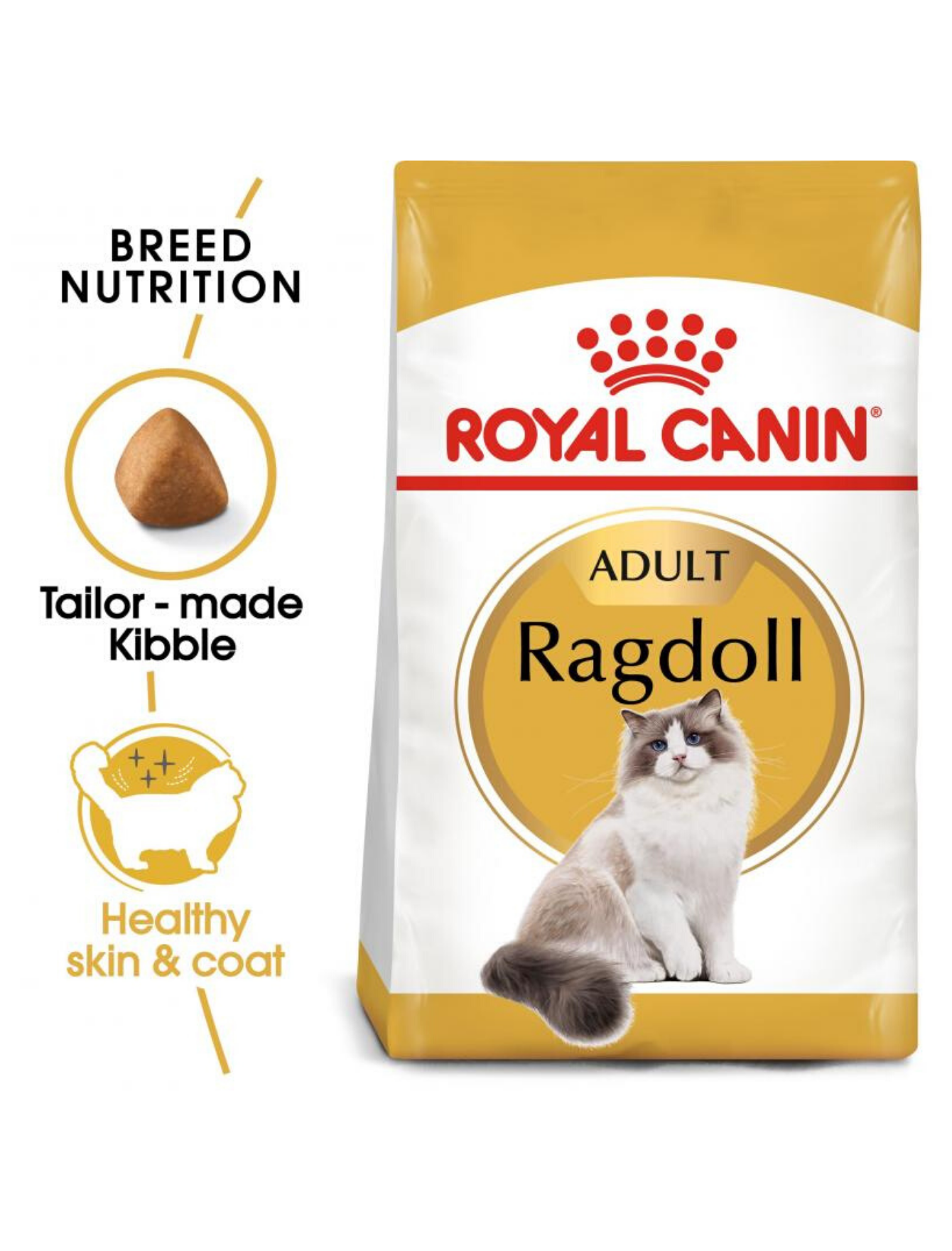 Royal Canin Cat 2kg Adult Ragdoll Dry Cat Food image 2