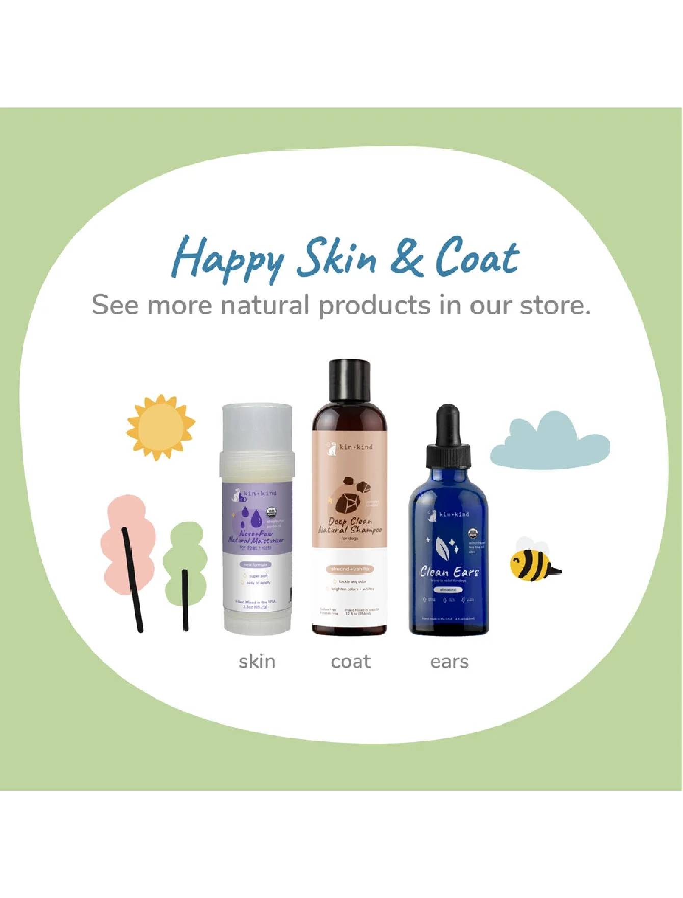Kin+Kind 65ml Nose & Paw Natural Moisturizer for Dogs & Cats image 5