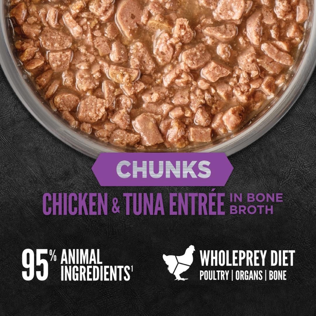 Orijen Cat 85g Chunks & Shreds Kitten Chicken & Tuna Entree Wet Cat Food image 3
