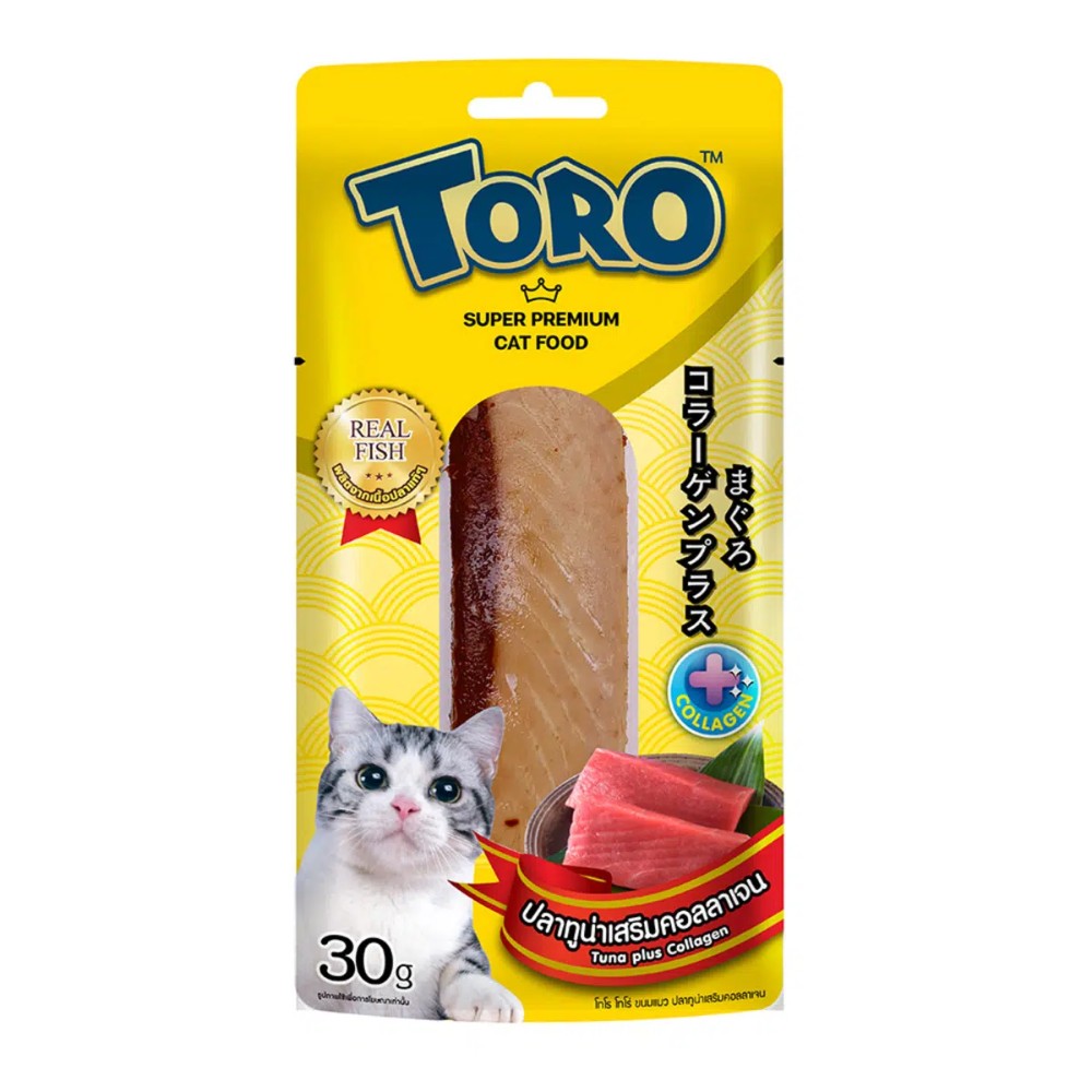 Toro Tuna Fillet + Collagen Cat Treats 30g image 2
